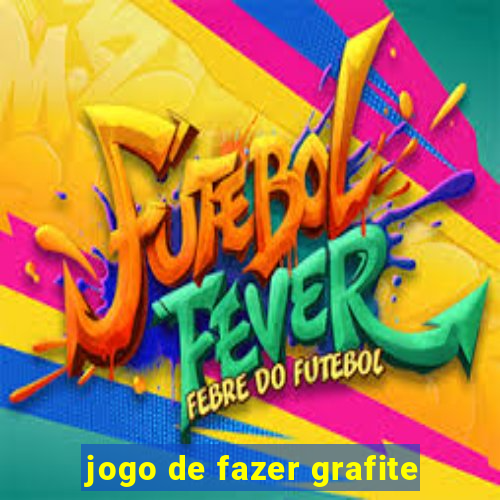 jogo de fazer grafite